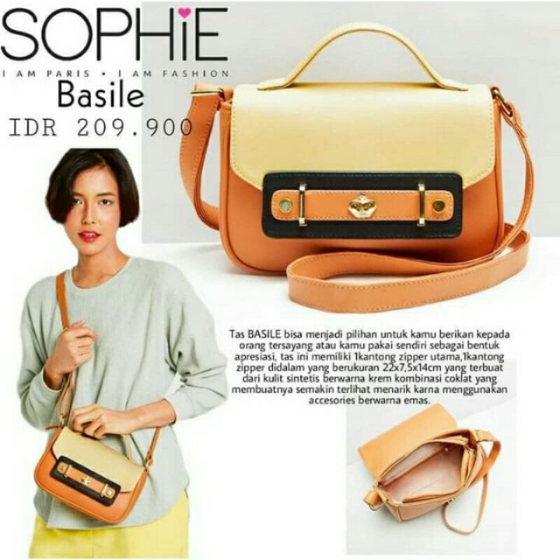 DISKON TAS SELEMPANG WANITA BASILE SHOPIE MARTIN