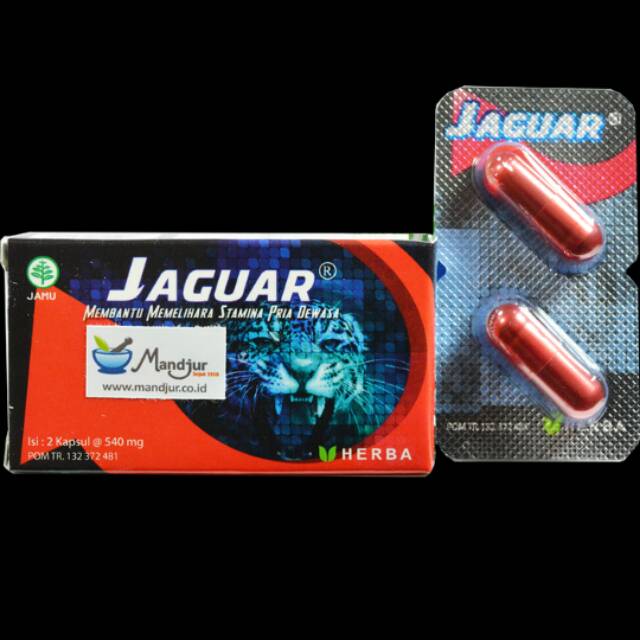 Kapsul Jaguar Suplemen Penambah Stamina Pria