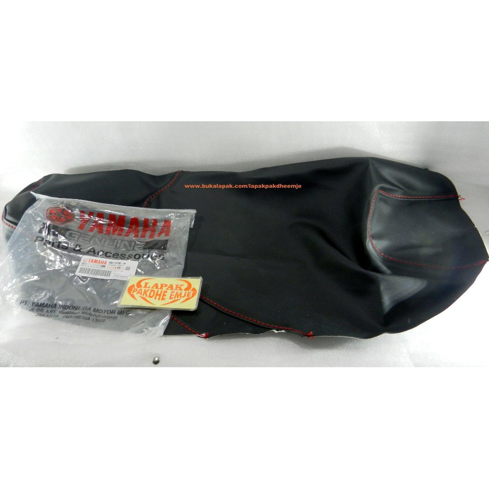 TERJAMIN KULIT JOK SARUNG JOK COVER JOK X RIDE YAMAHA ORIGINAL 2BU F470F 10 HITAM POLOS LAPAK PAK