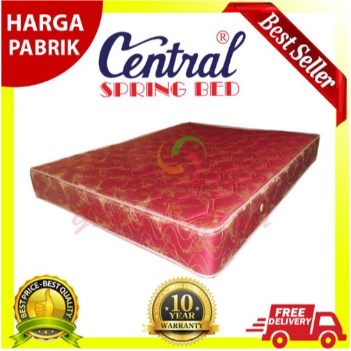 Matras Springbed Central Deluxe 90x200 Kasur Saja 90 x 200 Hrg Pbrik