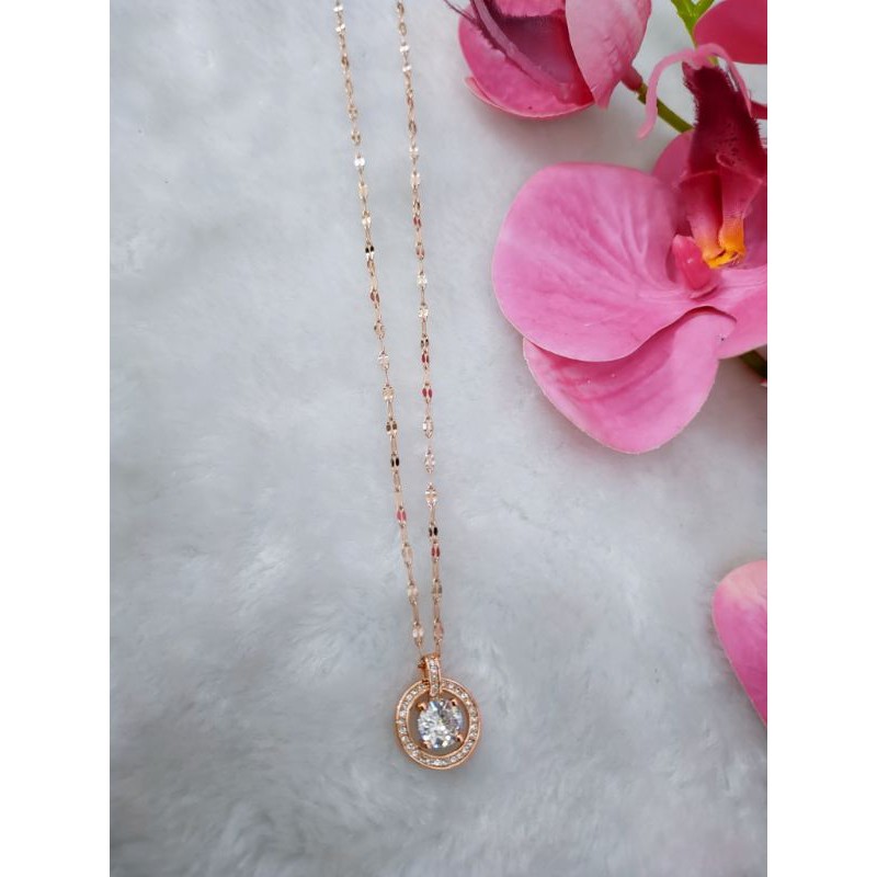 Titanium Kalung Permata