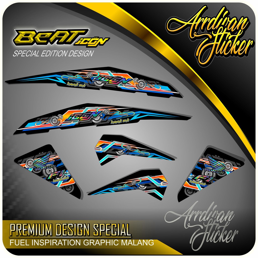 STRIPING BEAT FI 2013 2015  / STRIPING BEAT FI / STRIPING BEAT TERBARU