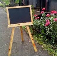 

Standing Papan Tulis Kayu Tripod Kayu Jati Belanda