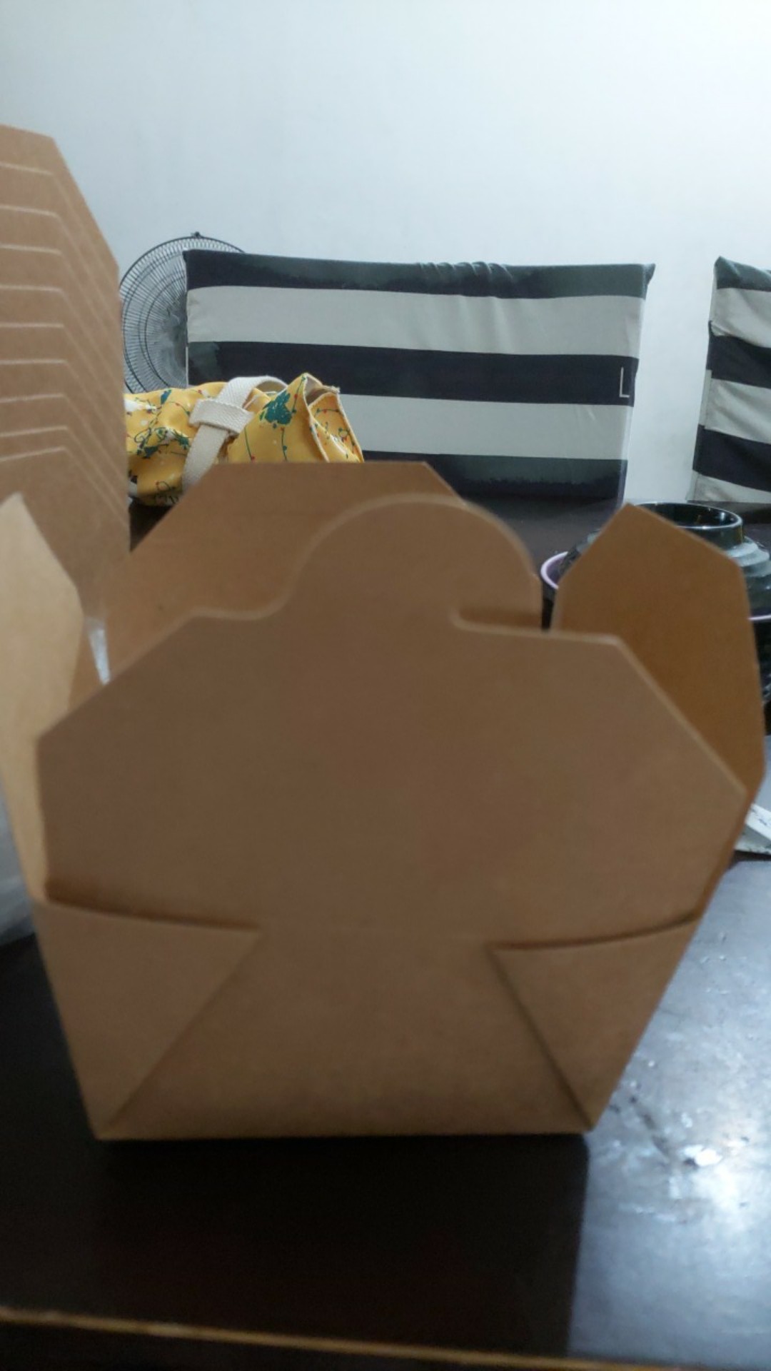 Paper Food Box / Brown Paper Food Box / Kemasan Makanan / Lunch Box Take Away / Lunch Box Craft