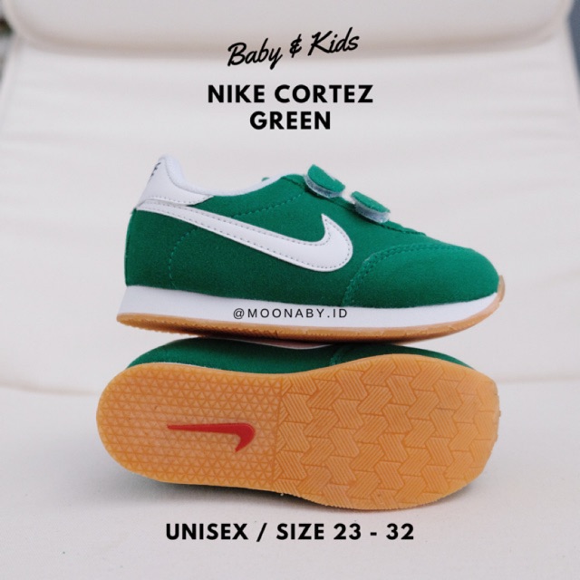 nike cortez green