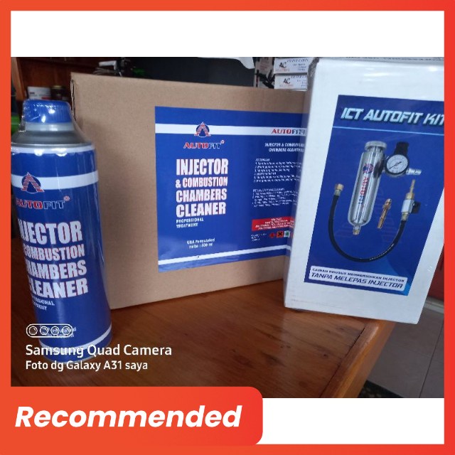 PAKET ALAT PLUS CAIRAN INJECTION CHAMBER CLEANER 500 ML AUTOFIT 20 KALENG