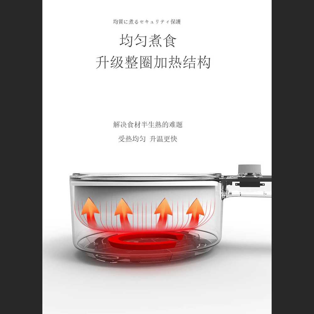 Terbaru Ankale Panci Listrik Mini Electric Cooker 600W - AJL-A1501 Bergaransi