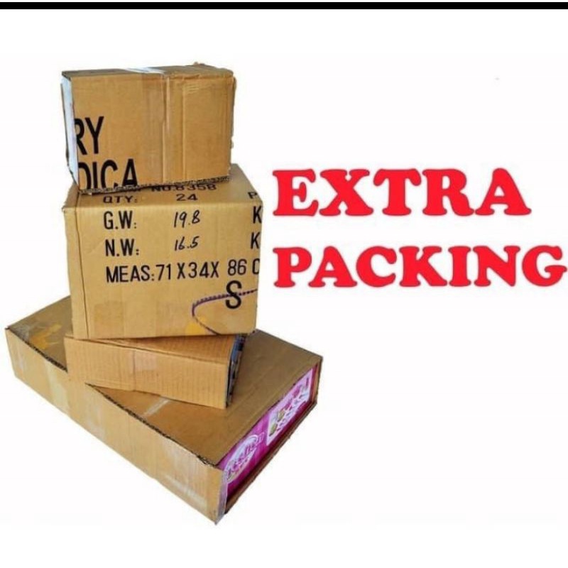 

ekstra packing aman kardus dan buble wrap