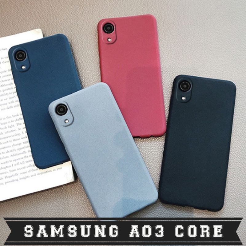 Case Samsung A03 Core (2022) Case Sandstone Slim Matte Silicone