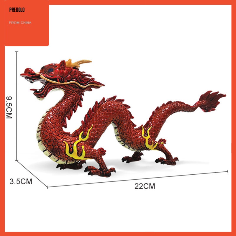 [In Stock] Dragon Figure Toy Solid Animal Model Mythical Beast Realistic Figurines