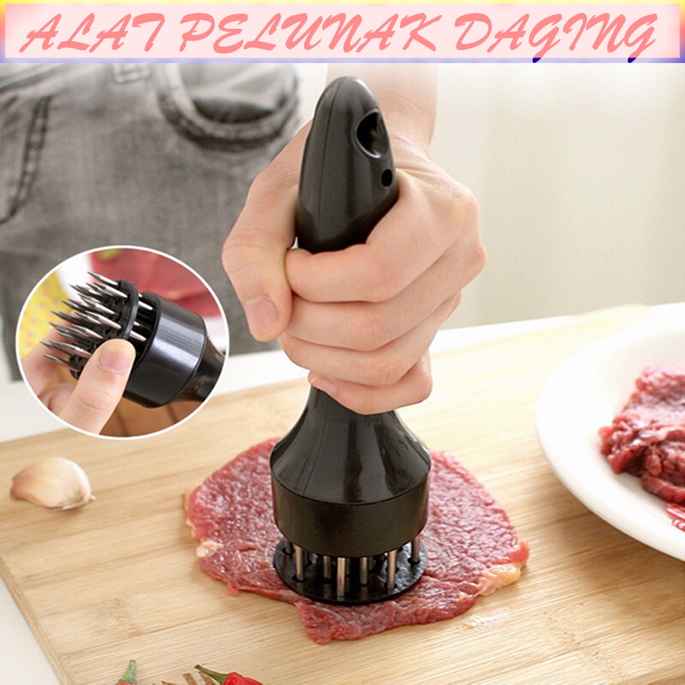 ALAT PELUNAK DAGING / MEAT TENDERIZER / PENGEMPUK DAGING / ALAT PELUNAK DAGING  PRAKTIS  MEAT TENDERIZER  ALAT PELUNAK DAGING MANUAL SERBAGUNA