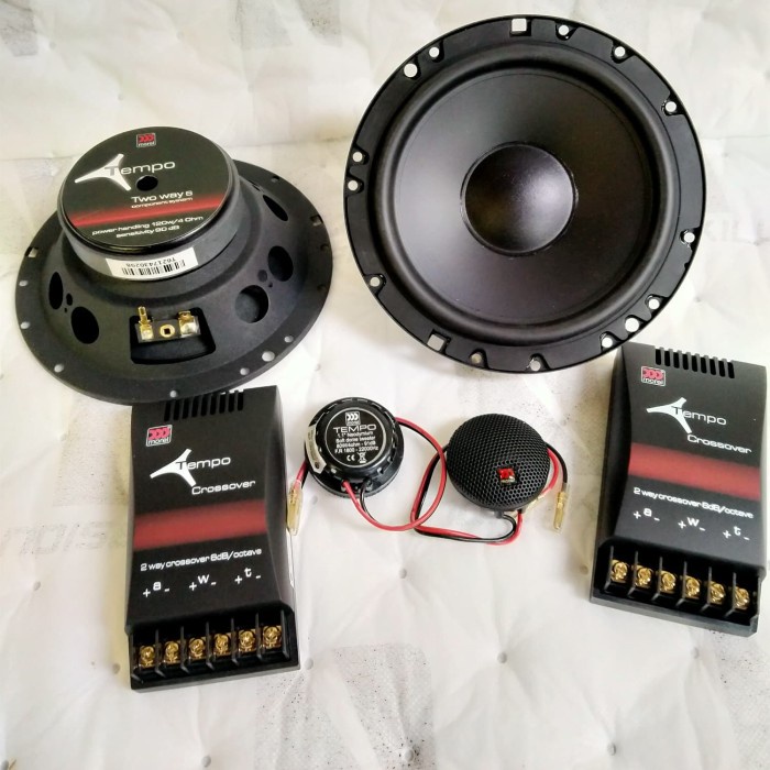 Morel Tempo Speaker Split 2 Way Original