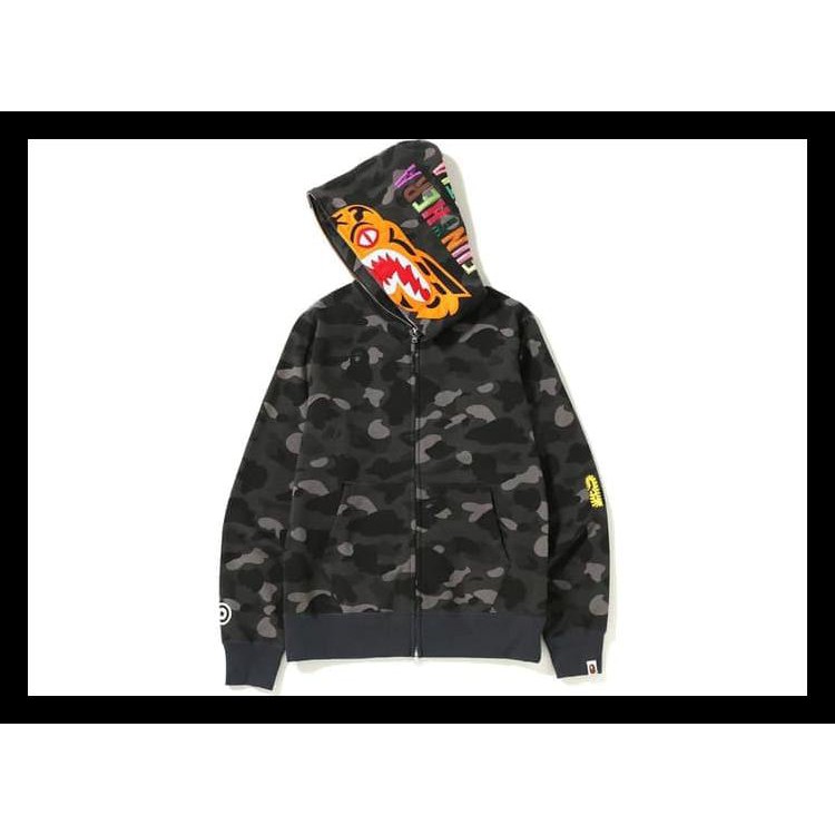 bathing ape zip hoodie