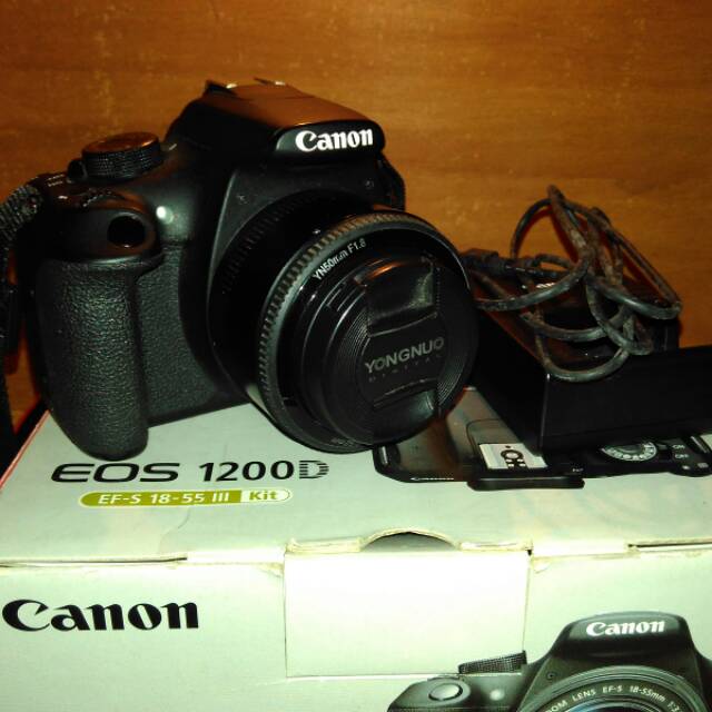 canon 1200D lensa fix
