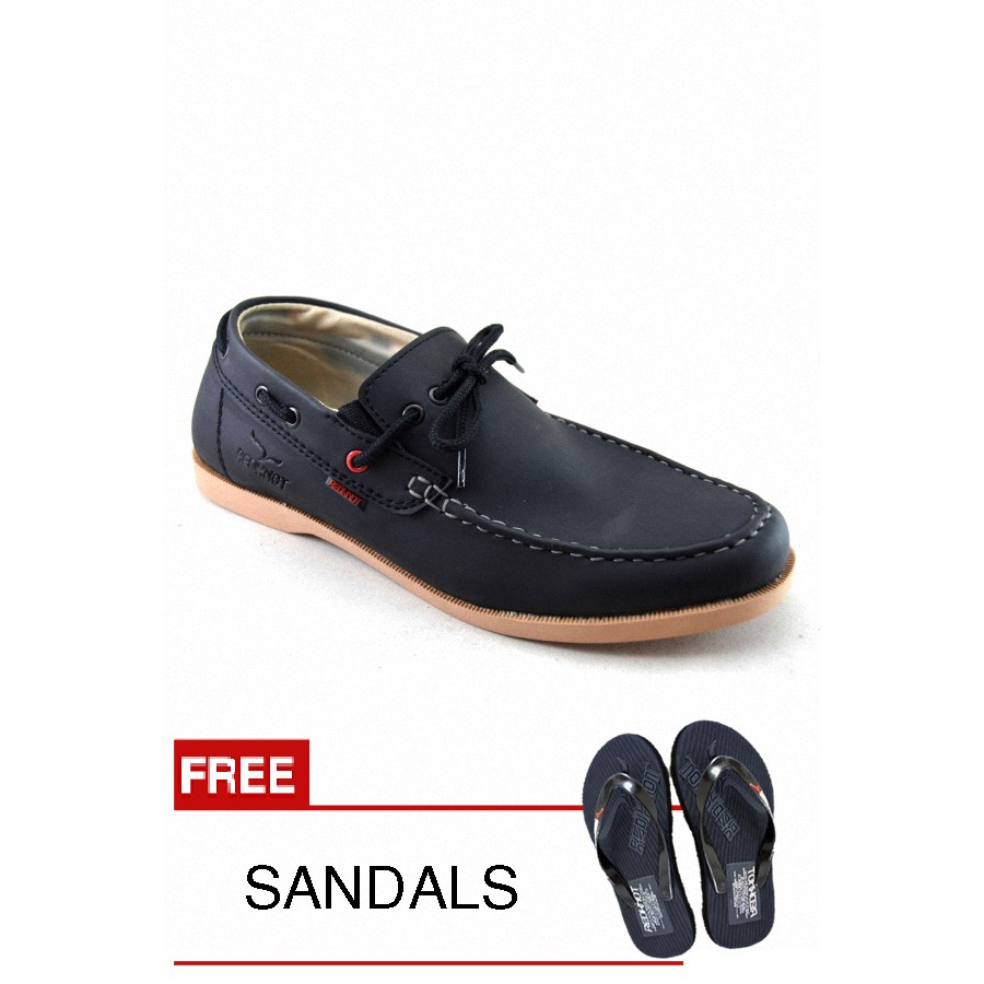 

Redknot - Sneakers Hemera Hitam + Bonus Sandal Senilai Rp.25.000,00