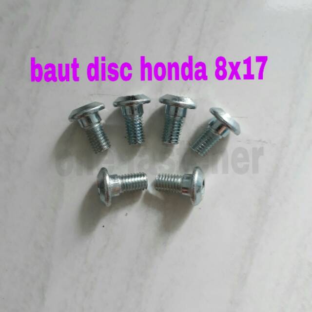 baut cakram honda 8x17