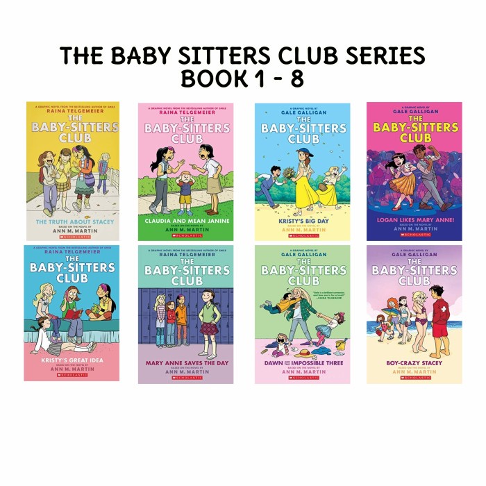 

PROMO!!! THE BABY SITTERS CLUB BOOK SERIES BY ANN M. MARTIN GRAPHIC NOVEL TERMURAH
