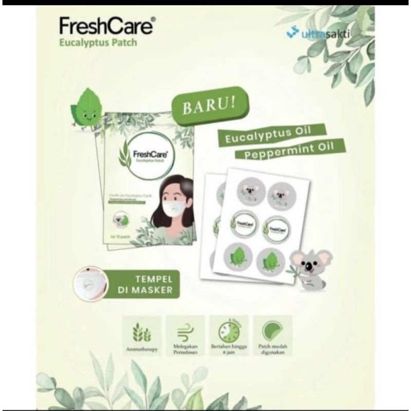 Stiker Masker Fresh Care Eucalyptus Patch