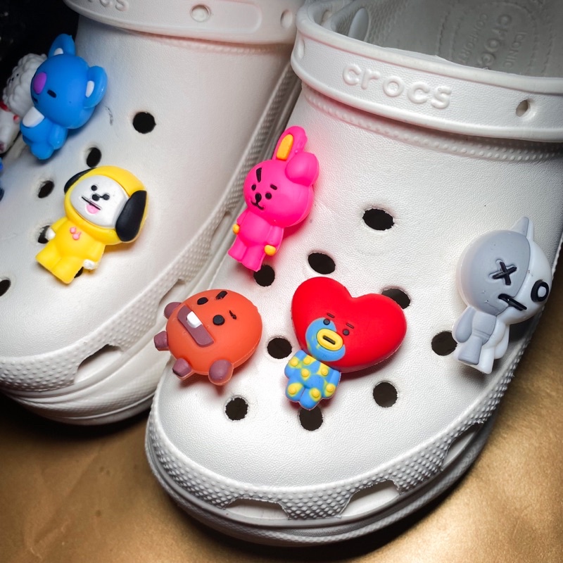 Jibbitz Crocs Charm / Hiasan Tempelan Crocs BT21 (Big Doll pt2)