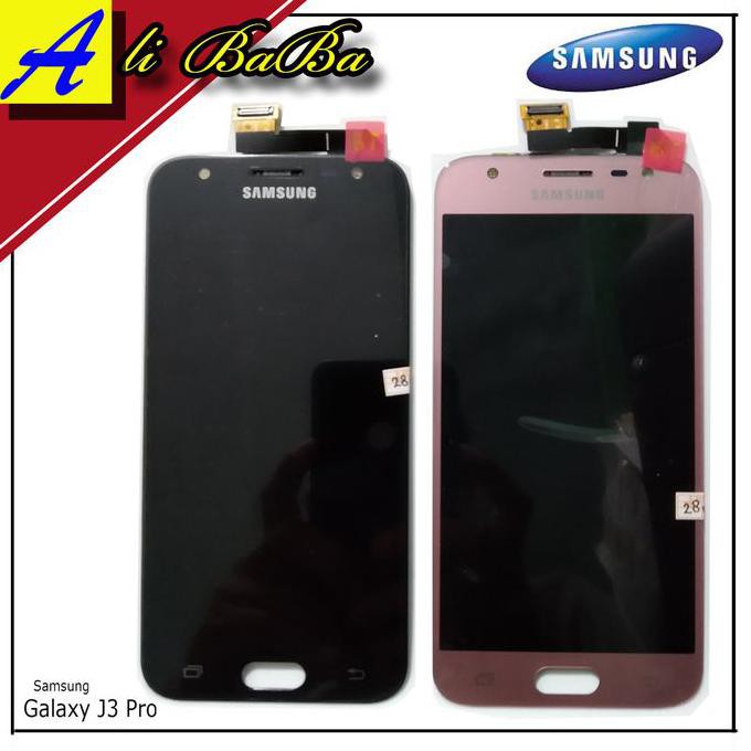 Lcd Touchscreen Samsung Galaxy J3 Pro J330 J3 2017 Layar Sentuh Hp - Hitam Terlaris