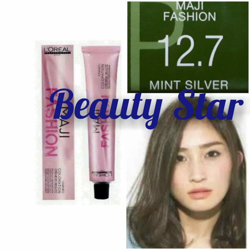LOREAL MAJIFASHION NO. 12.7 MINT SILVER