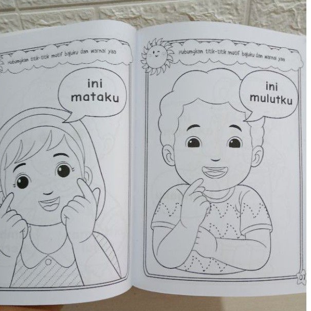 Buku Ayo Belajar Menulis jilid 1 Untuk Paud Dan Tk