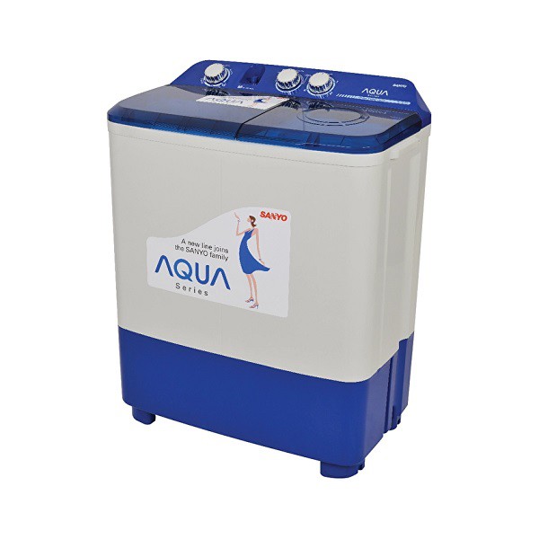 Aqua QW-880XT Mesin Cuci Dua Tabung 7.5kg