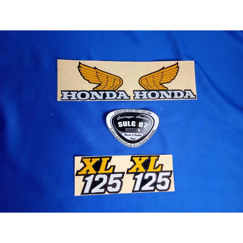 Stiker body decal set honda xl 125