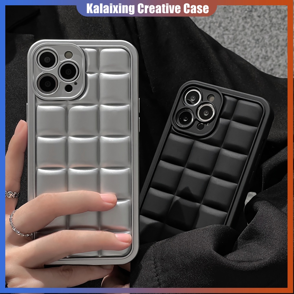 Soft Case TPU Motif 3D Untuk iPhone 13 Pro Max 12 Pro Max 11 Pro Max Xs Max Xr X Xs