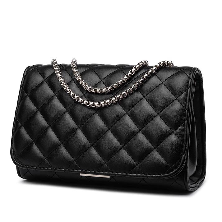 Tas Import Wanita Selempang Sling bag Tali Rantai Quilted  Korea Mini - Hana Sling Bag ◦ Gq31au22ᴳ