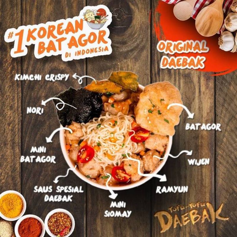 

Tofu - Tofu Daebak Batagor Instan Original