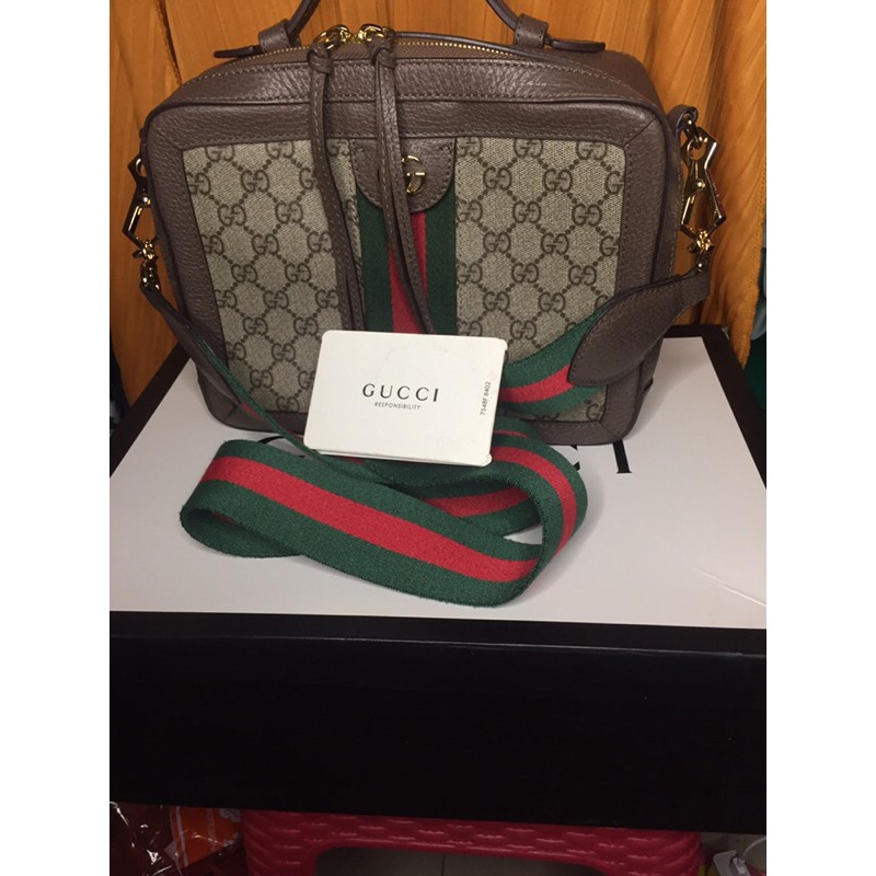 Preloved GUCCI OPHIDIA MESSENGER BAG (Mirror)