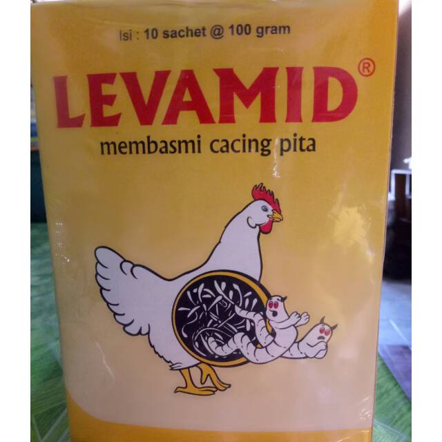 Levamid obat cacing ayam