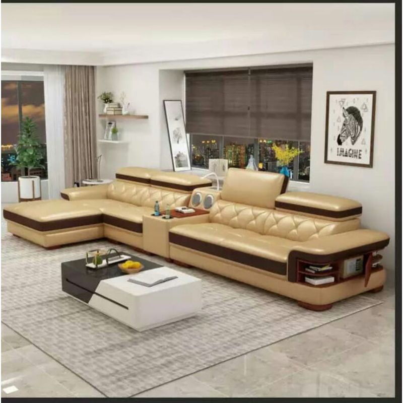 Sofa Kulit Terbaik Sofa Kulit Mewah Sofa Kulit Letter L Sofa Kulit Kualitas Premium