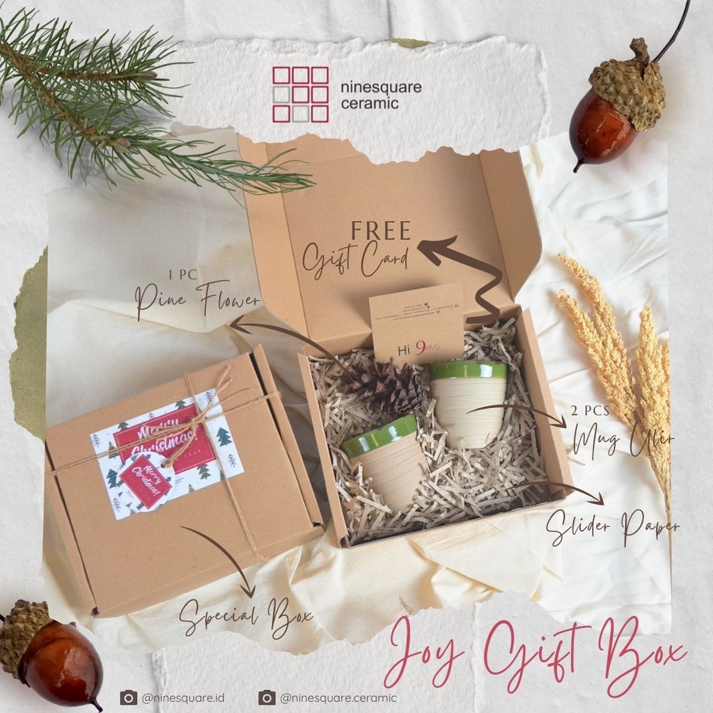 Gift Box/ Hampers Keramik/ Cangkir Keramik/ Tableware keramik/ Kado
