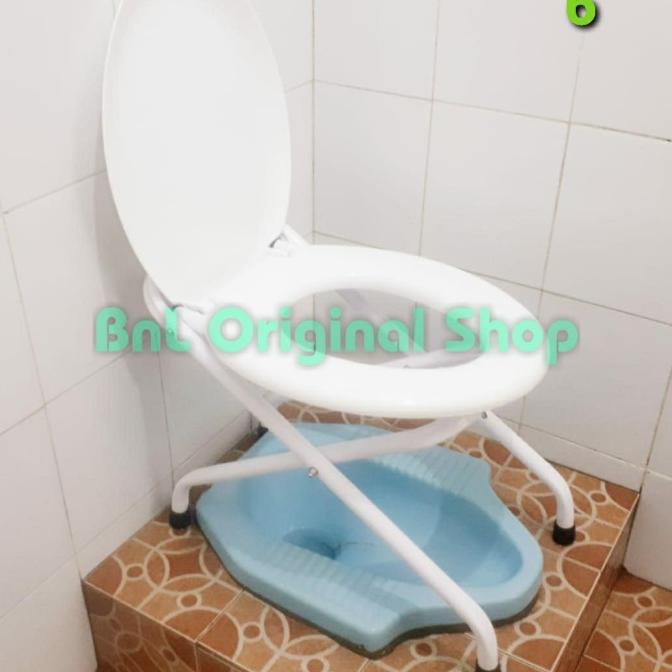 wc kursi toilet duduk portable lipat
