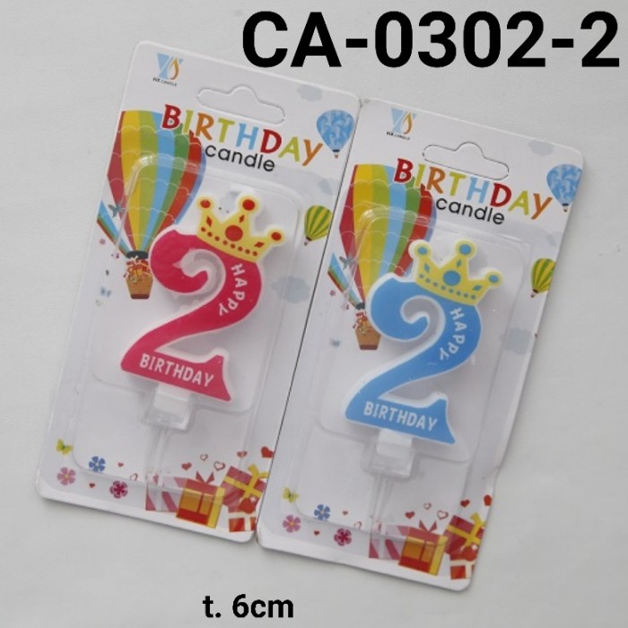 

GR-CA-0302 LILIN KUE ULANG TAHUN BIRTHDAY ANGKA MAHKOTA KING QUEEN TERMURAH