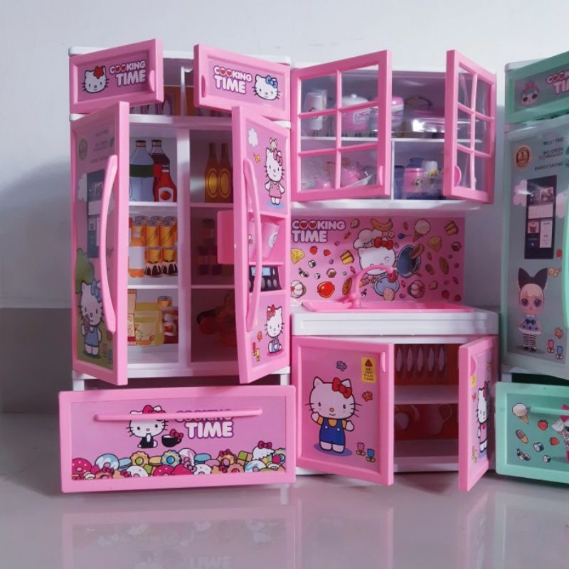 Mainan Happy Kitchen Set - Masak Masakan Dapur Anak Perempuan Cewek