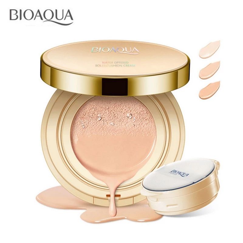 BIOAQUA BB HYDRATING SOFT AND FLAWLESS AIR CUSHION BB CREAM