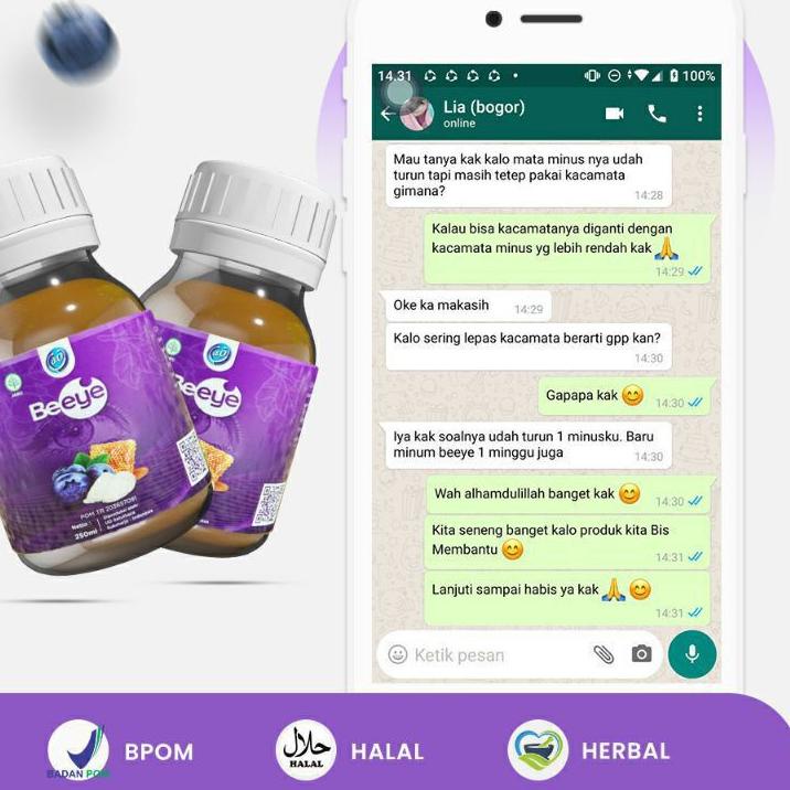⚡️9.9 Promo⚡️ Madu Beeye Bukan Madu Vitomata Madu Be eye Kesehatan Untuk Mata Minus Mata Rabun Katar