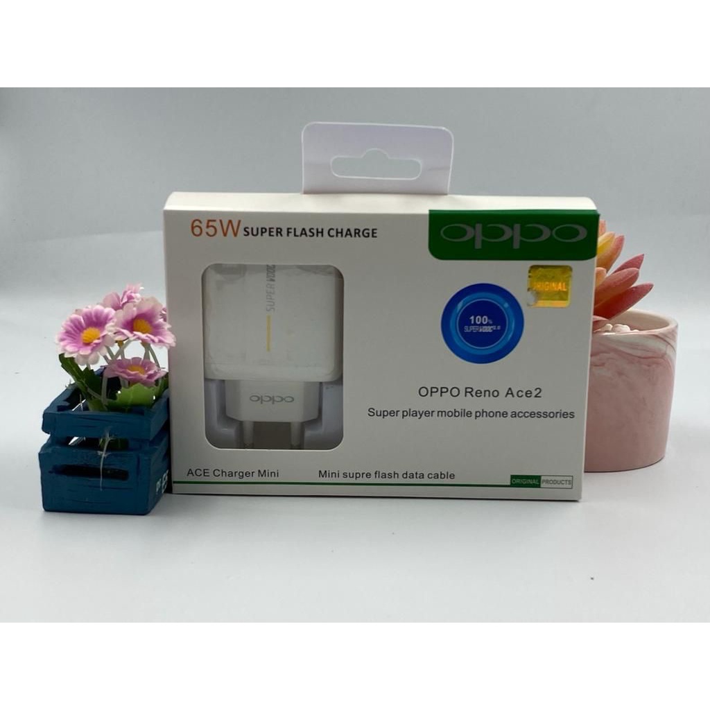 TRAVEL CHARGER OPPO 65W ORIGINAL FAST CHARGING MICRO/TRAVEL ADAPTOR OPPO