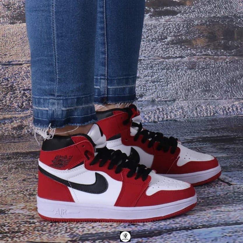 red air jordan retro 1