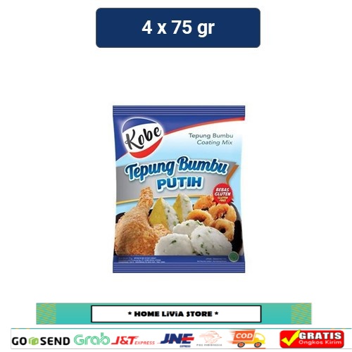 

Kobe Tepung Bumbu Putih 4 x 75 gr