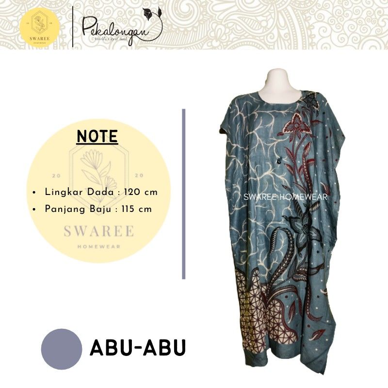 Daster Batik Baju Wanita Batik Pekalongan Baju Daster Lowo Jumbo Rayon Modern Dewasa Kekinian