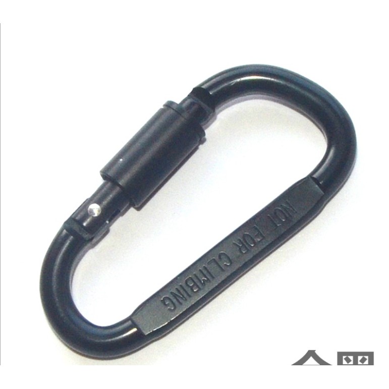 LIXADA Gantungan Carabiner Aluminium Stainless Steel Quickdraw Karabiner 9 Warna baru LENGKAP