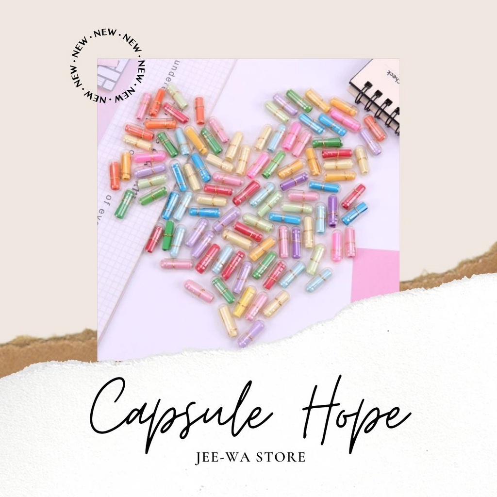 

[ JEE - WA ] PERBIJI/PER-PCS [HARGA BIJIAN] - Fortune Hope Capsule | Kapsul Harapan Kosong Aesthetic Murah Motivasi | Kapsul Harapan Murah | Fortune Cookies | Fortune Capsule | Kapsul Kosong | Kapsul Tulisan