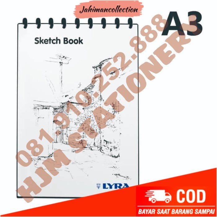 

✨ BISA COD ✨ LYRA SKETCHBOOK / SKETCH BOOK A3 9210.290