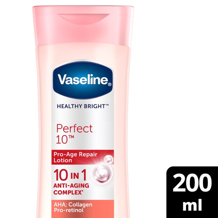 Vaseline Lotion Healthy Bright Perfect 10 200ml