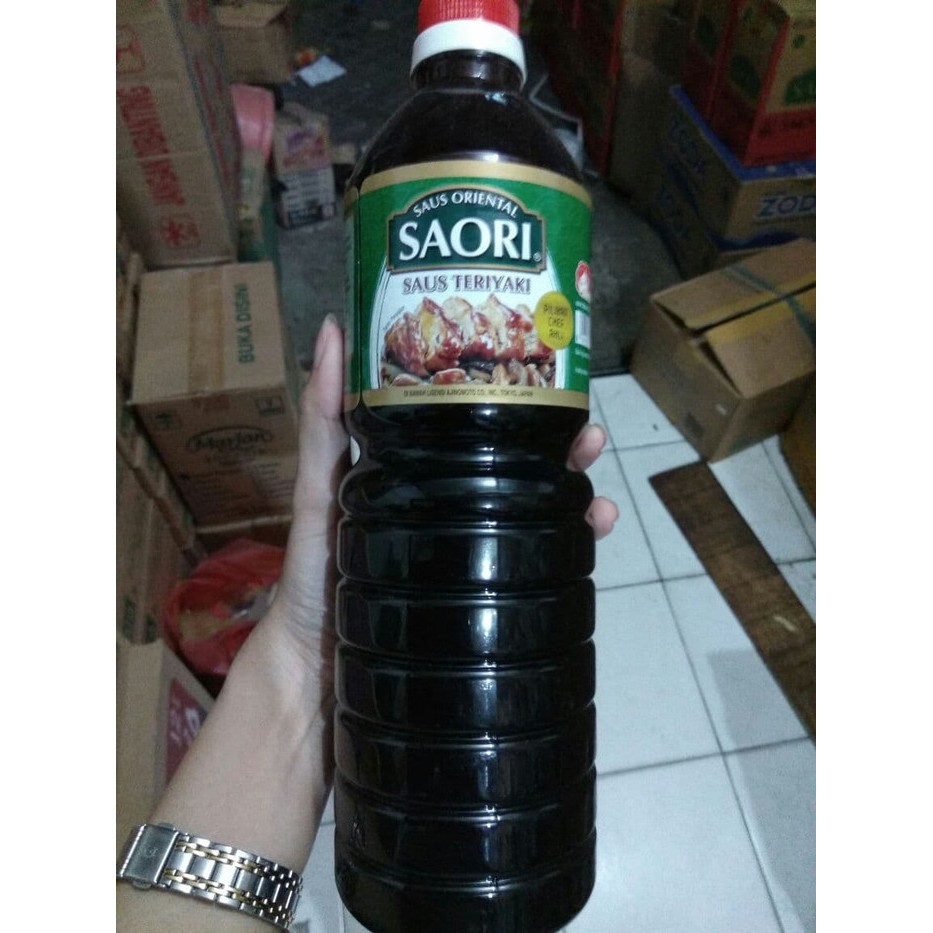 SAORI SAUS TIRAM 1 LITER / SAORI SAUS TERIYAKI 1 LITER