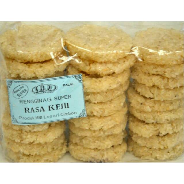

Rengginang mentah super Rasa keju